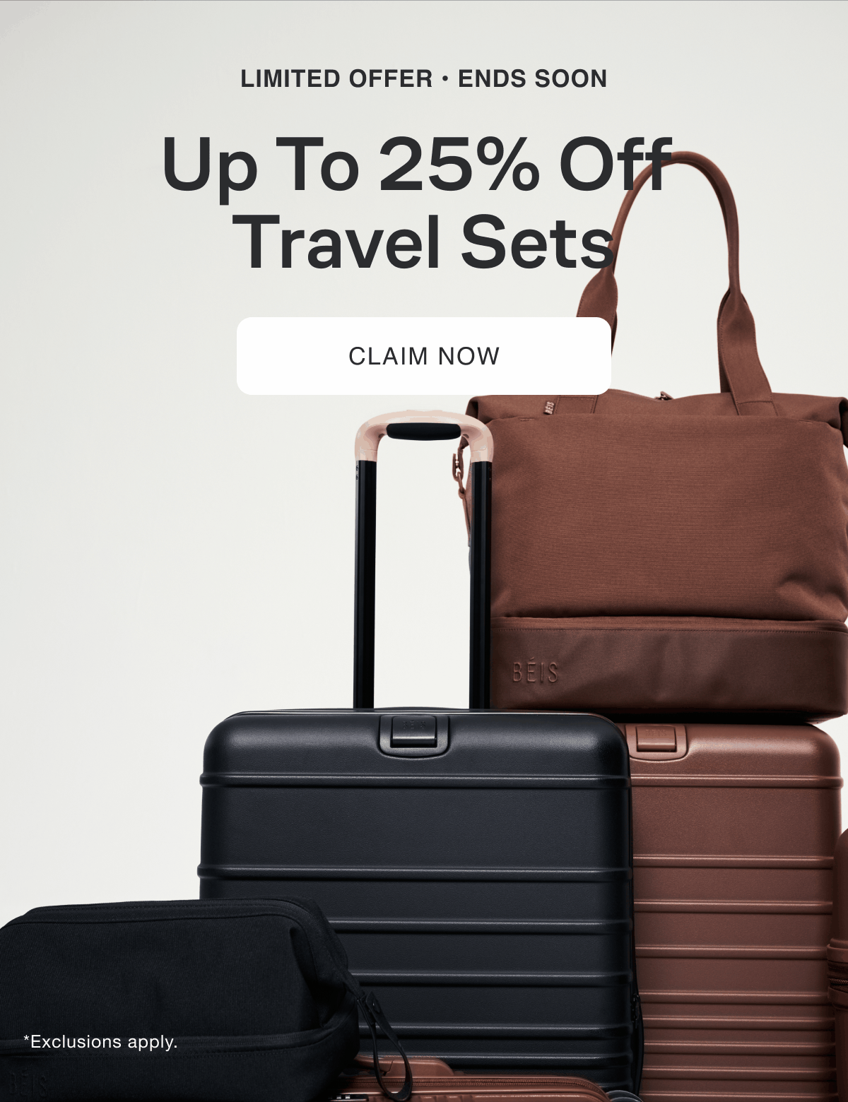 Up to 25% off sets