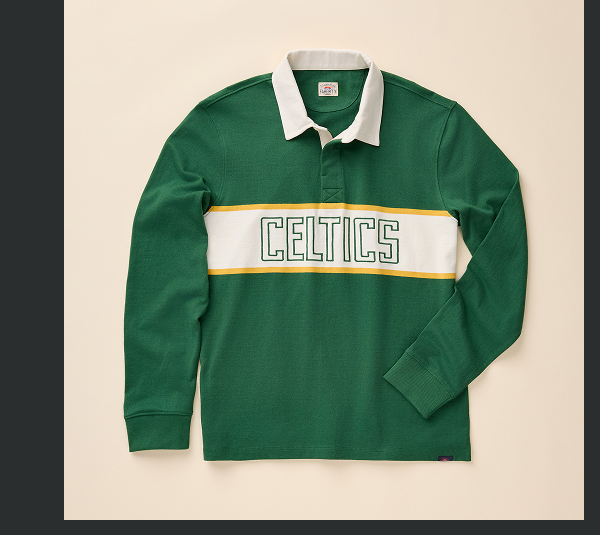 Boston Celtics Rugby Shirt