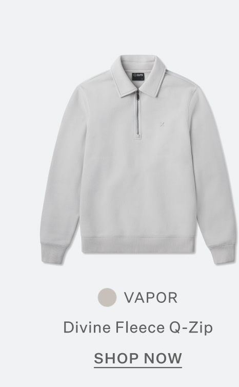 Divine Fleece Q-Zip - Vapor