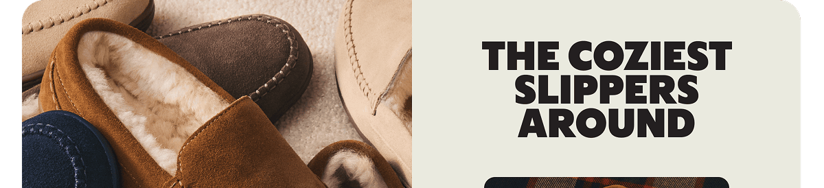 THE COZIEST SLIPPERS AROUND