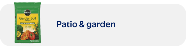 Patio & garden