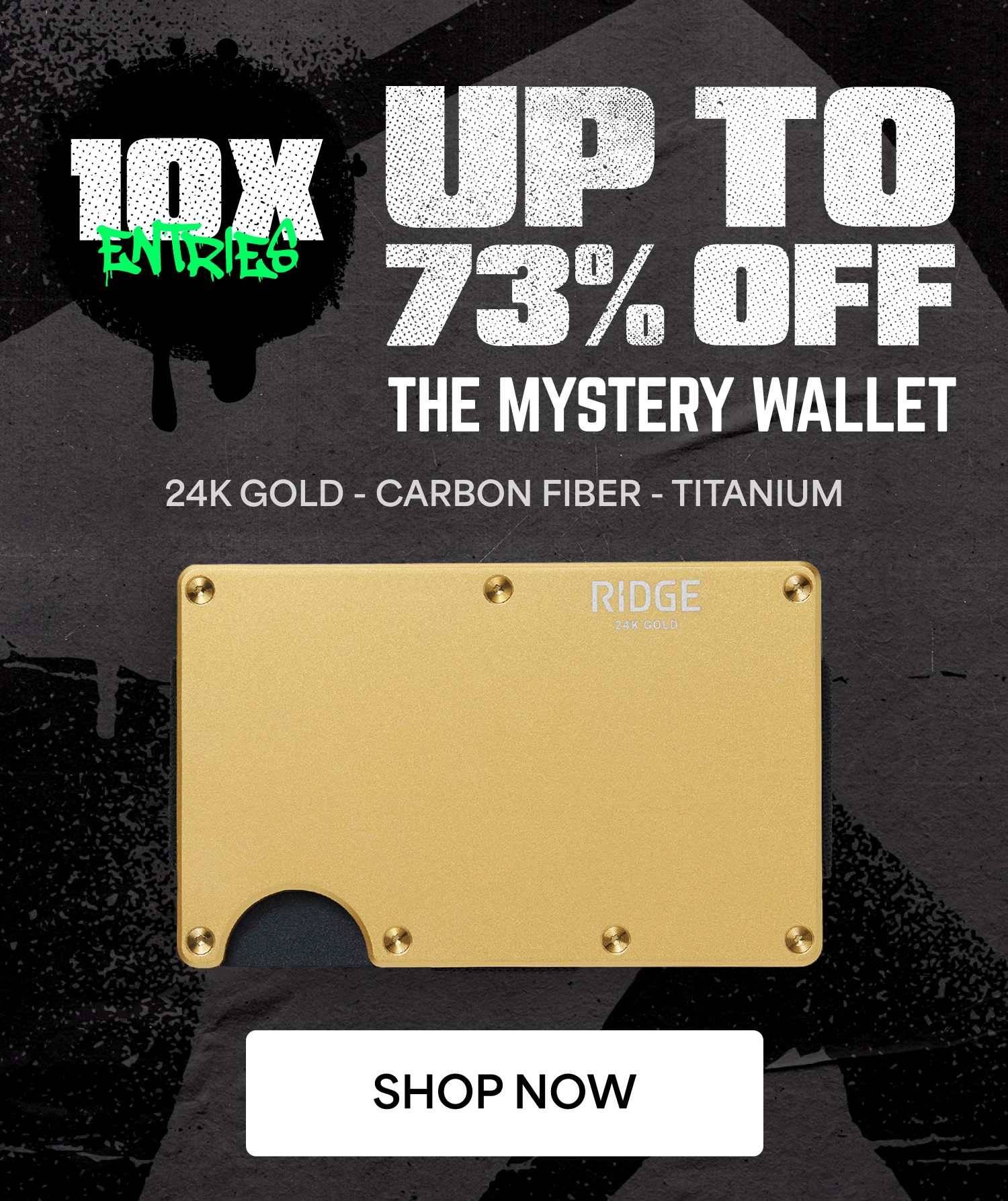 Up to 73% OFF the Mystery Wallet