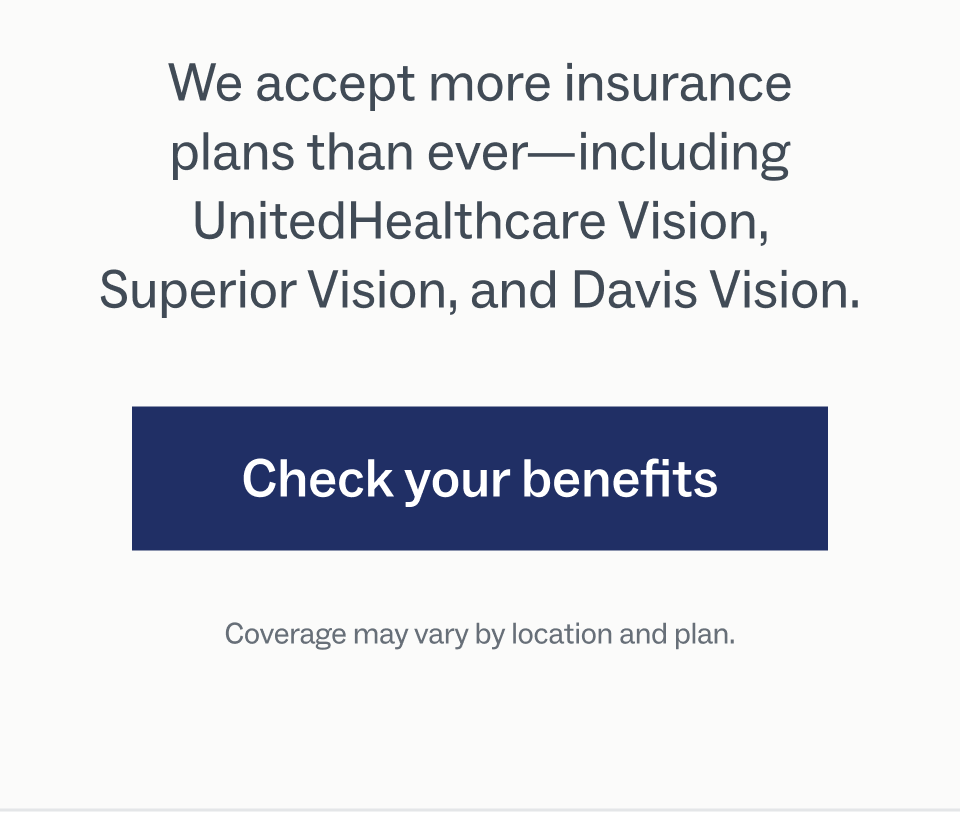 Check your benefits