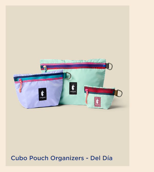 Cubo Pouch Organizers - Del D&iacute;a