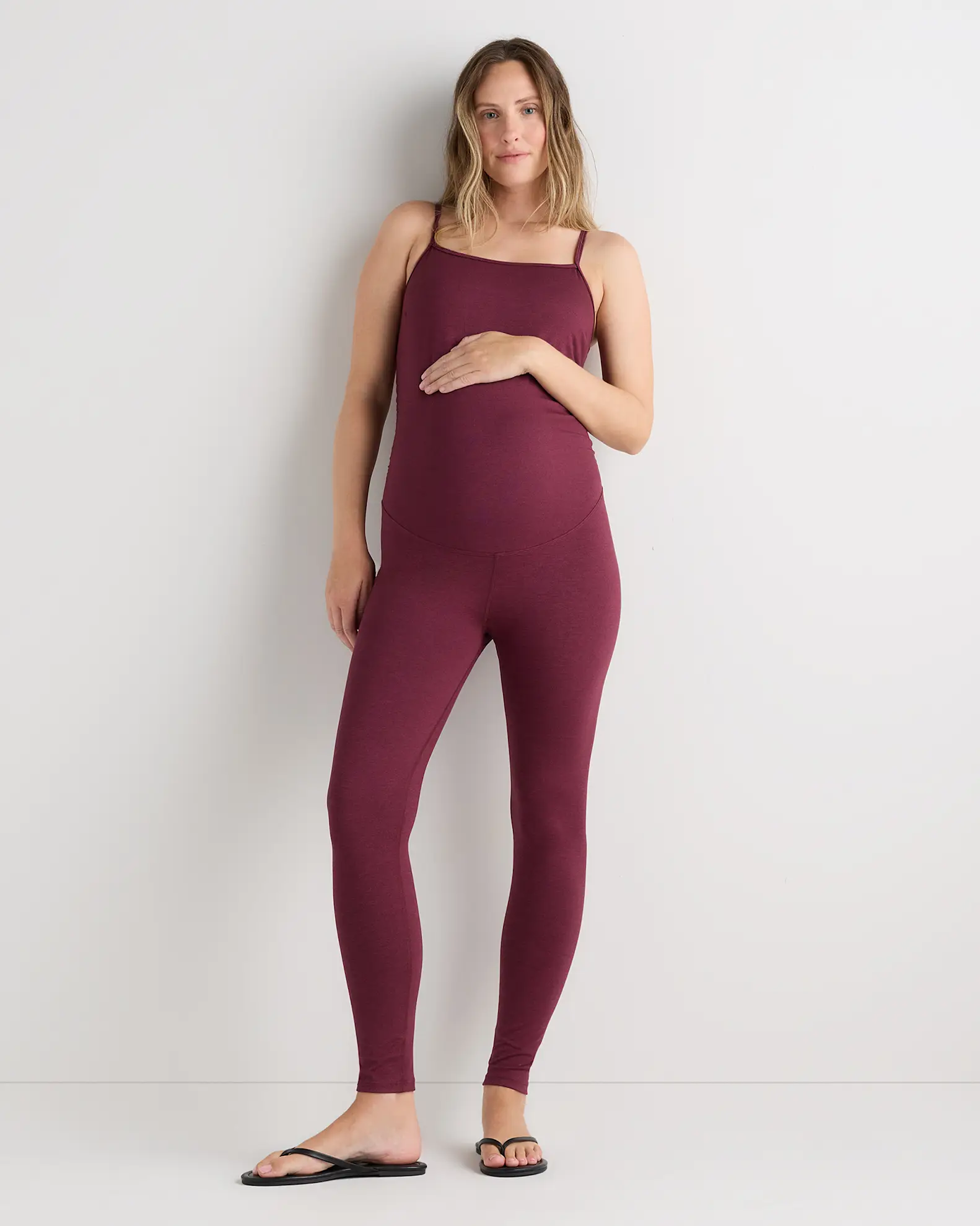 Ultra-Soft Maternity Jumpsuit