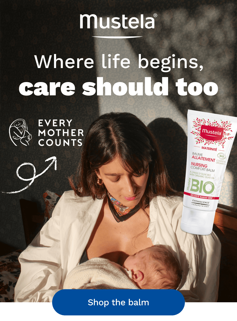 Mustela Logo | Where life begins, care should too | Shop the balm