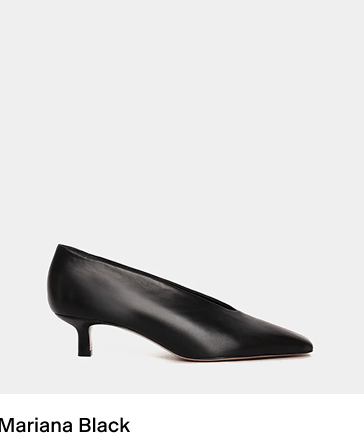 Mariana Black Pump