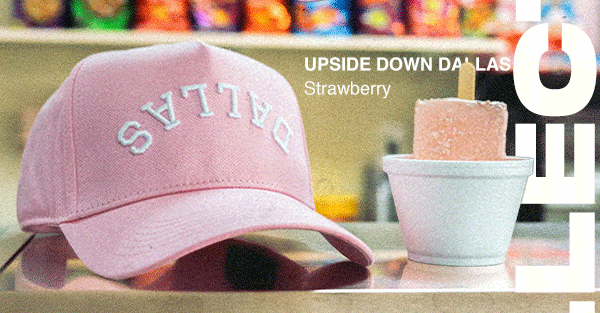 Upside Down Dallas Snapback - PINK