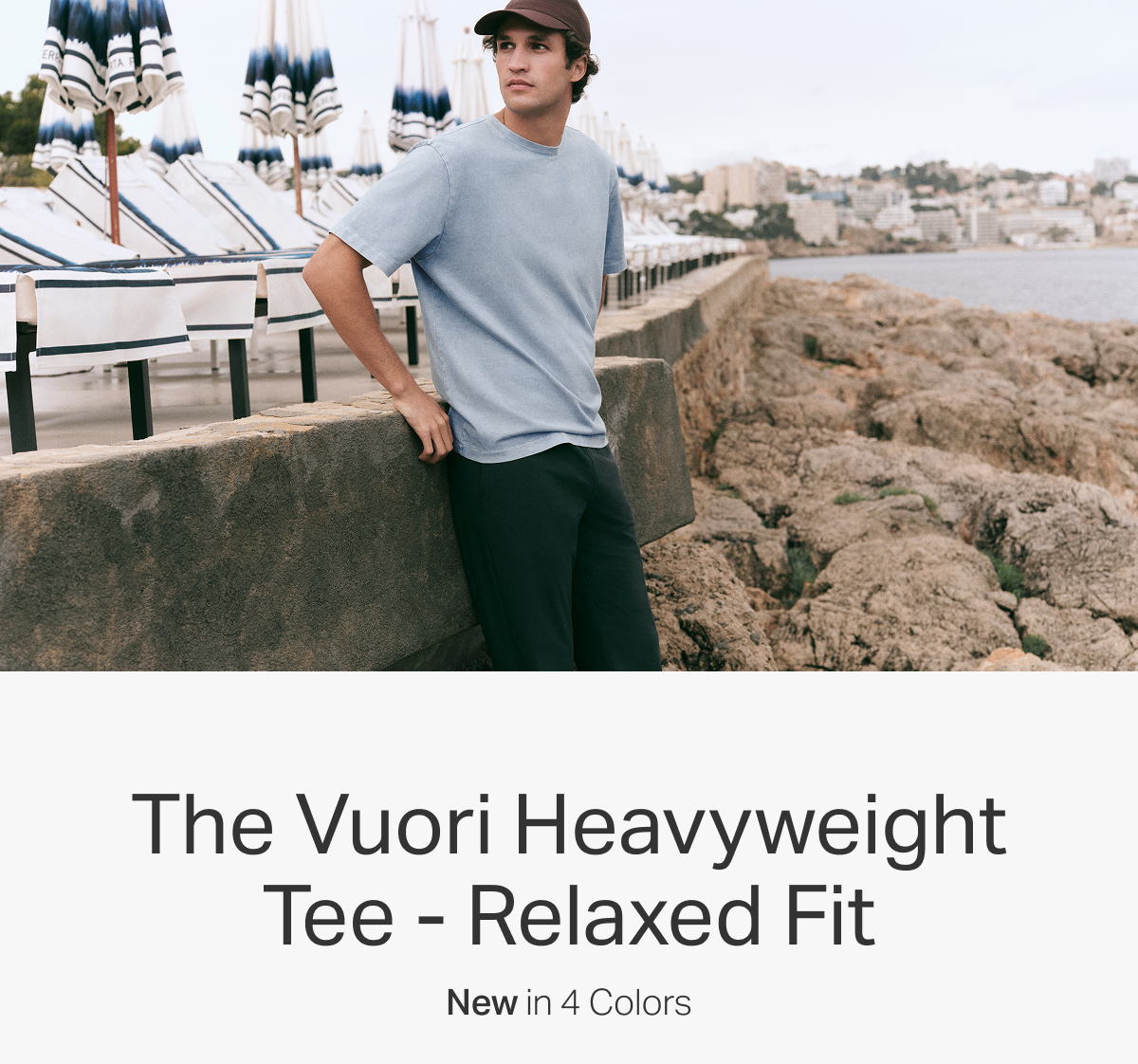 The Vuori Heavyweight Tee - Relaxed Fit: New in 4 Colors