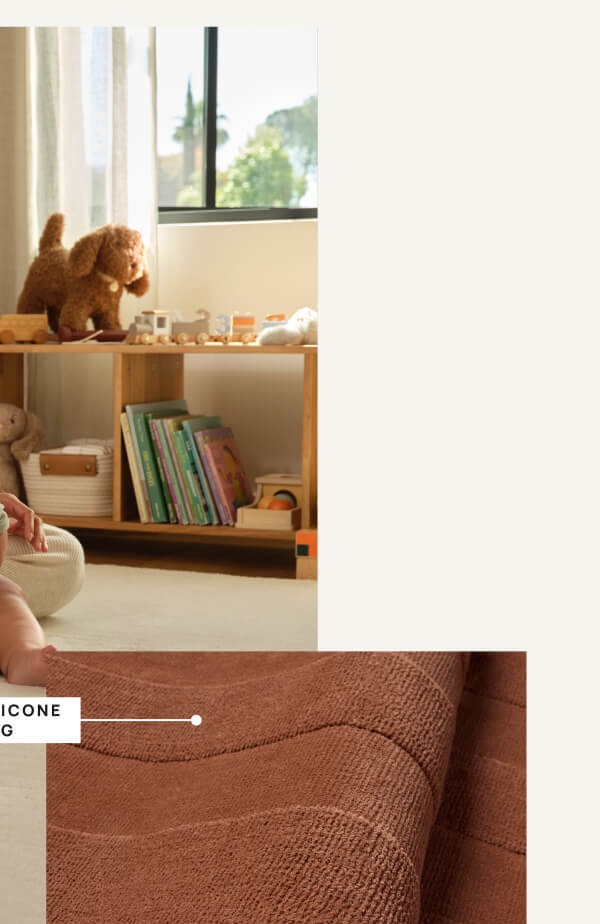 Ryder Terracotta Plush Rug 1 