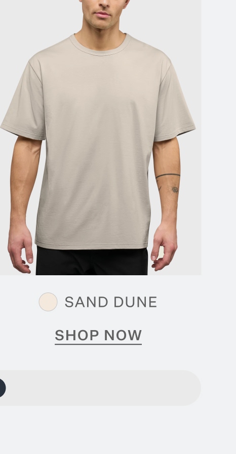 Overtime Oversized Tee in Sand Dune