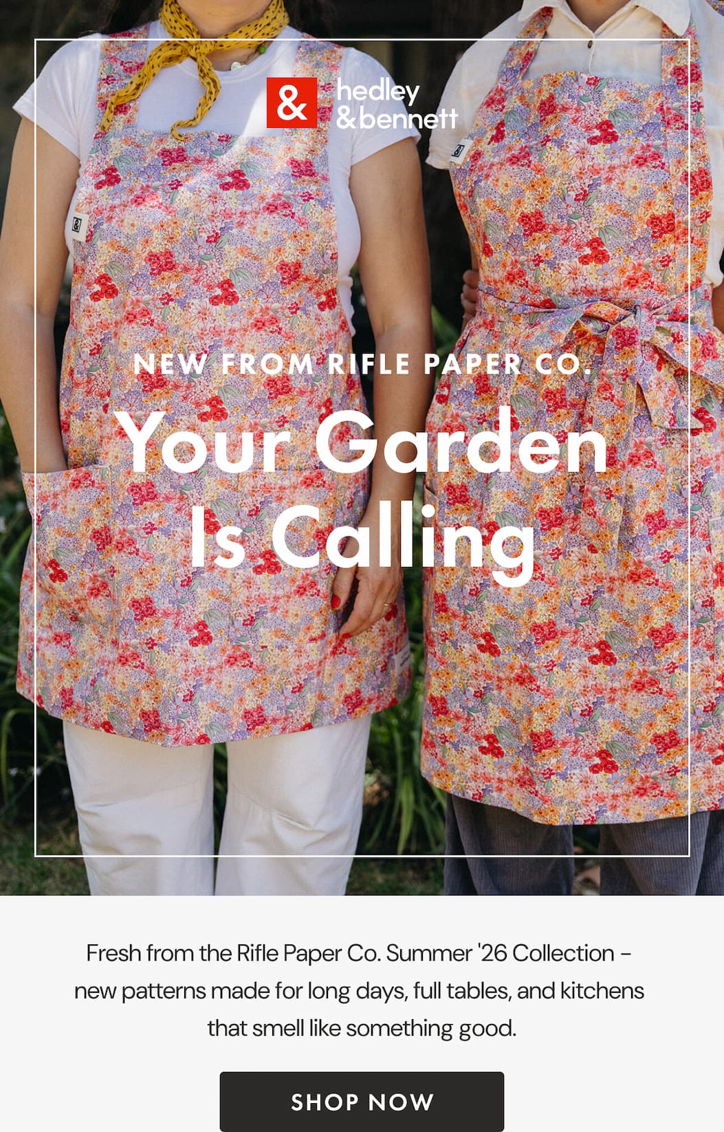 NEW FROM RIFLE PAPER CO. | Your Garden Is Calling | SHOP NOW