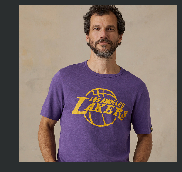LA Lakers Sunwashed Tee