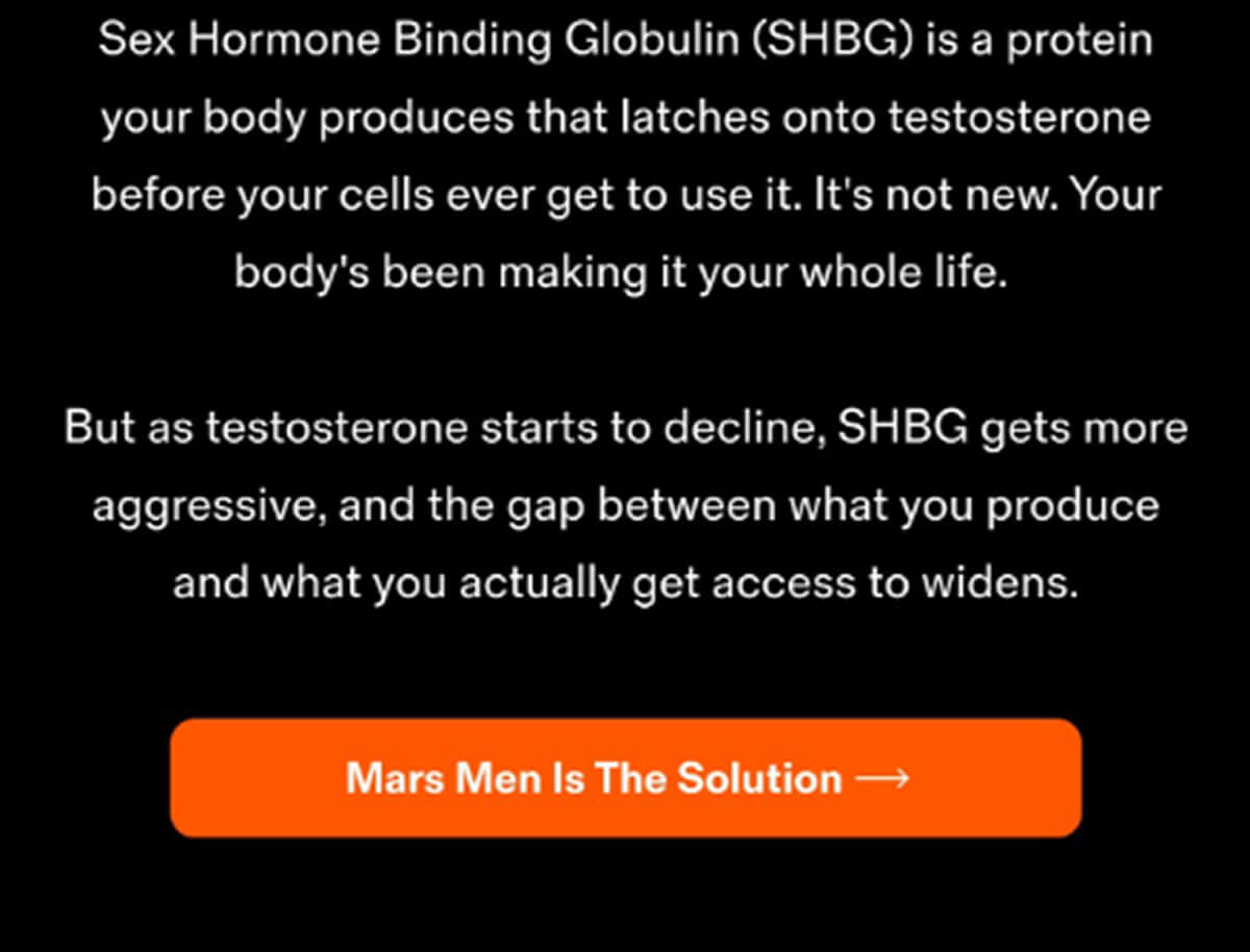Mars Men Is The Solution &rarr;