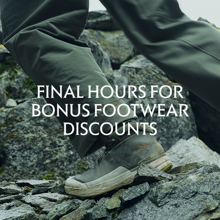 Final hours for bonus footwear discounts