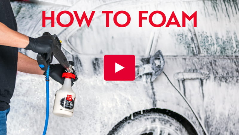 How to foam