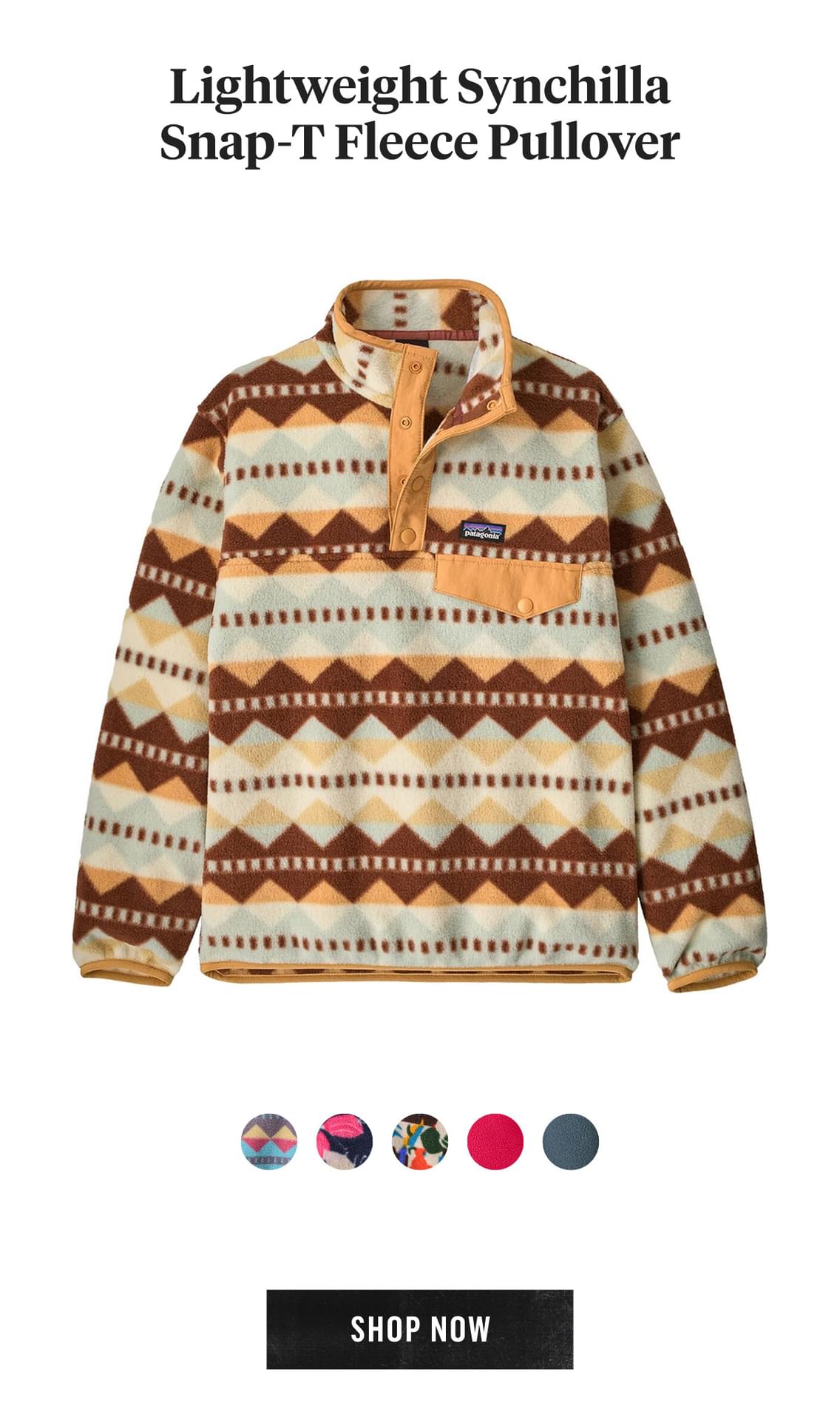 Lightweight Synchilla Snap-T Fleece Pullover from Patagonia. Shop Now!