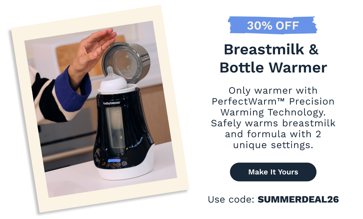 Breastmilk & Bottle Warmer 30% OFF | Make It Yours