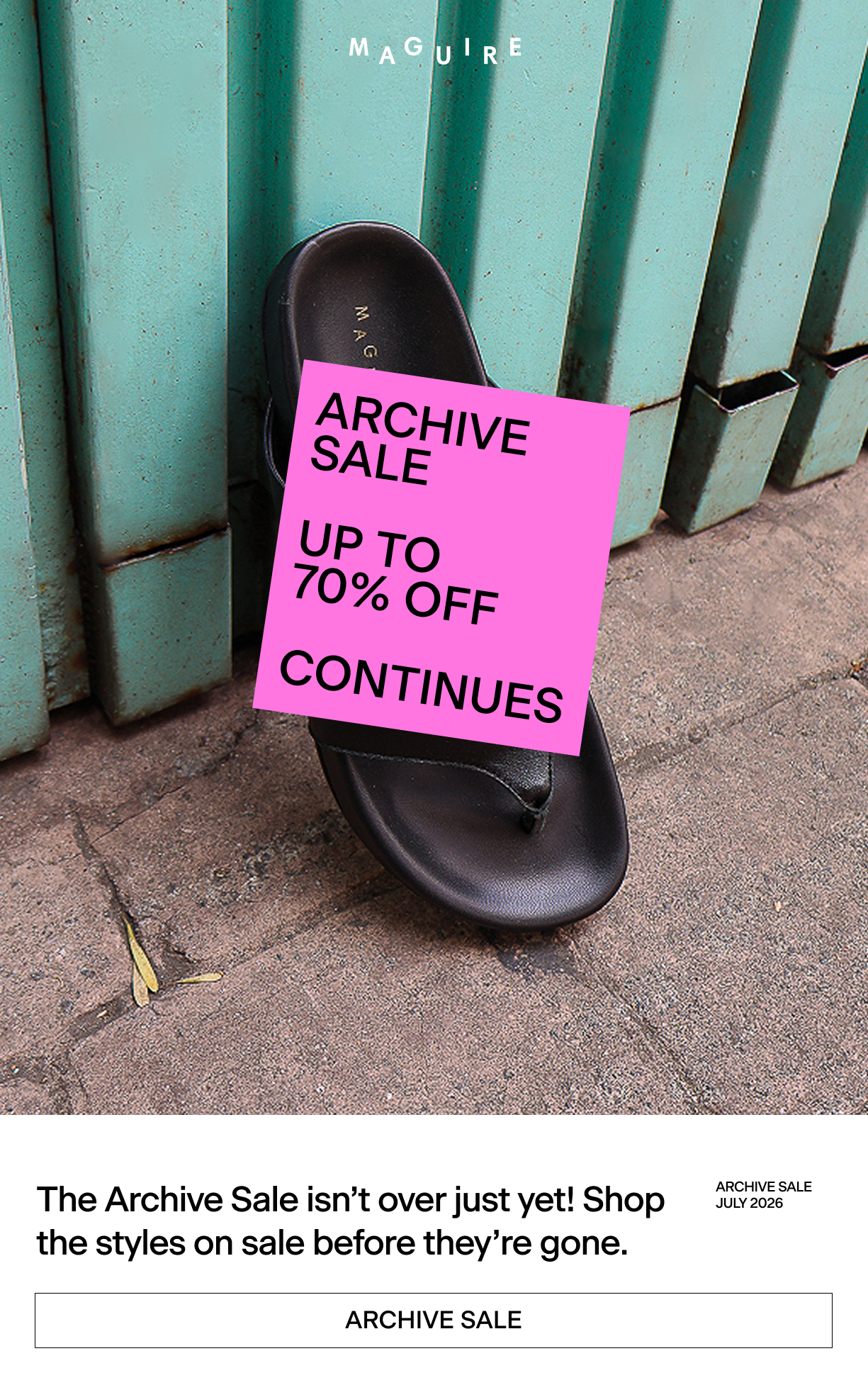 Archive Sale