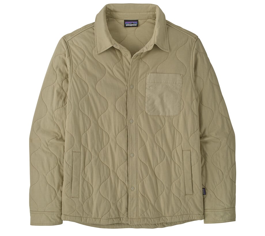 Men's Daily Quilted Shirt Jacket