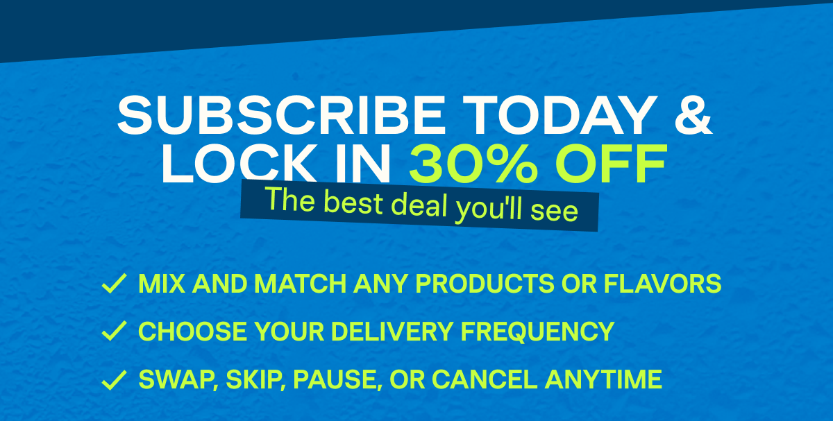 Subscribe Today and Lock in 30% Off