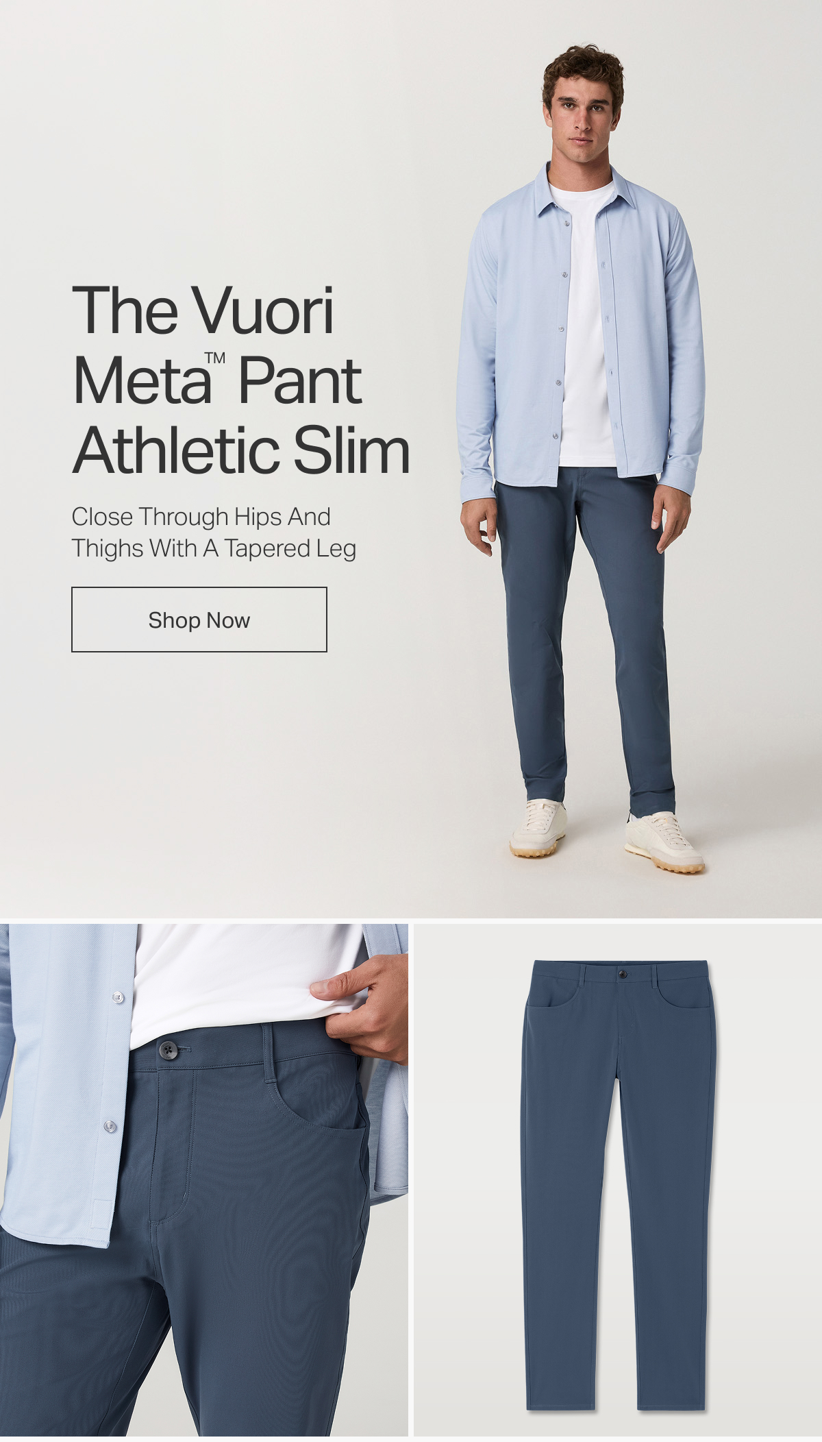 The Vuori Meta&trade; Pant Athletic Slim 