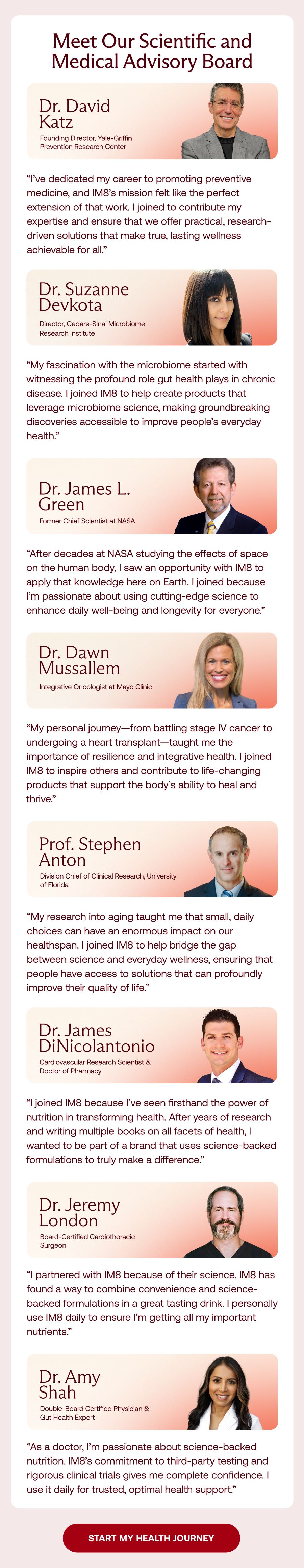 Scientific and Medical Advisory Board