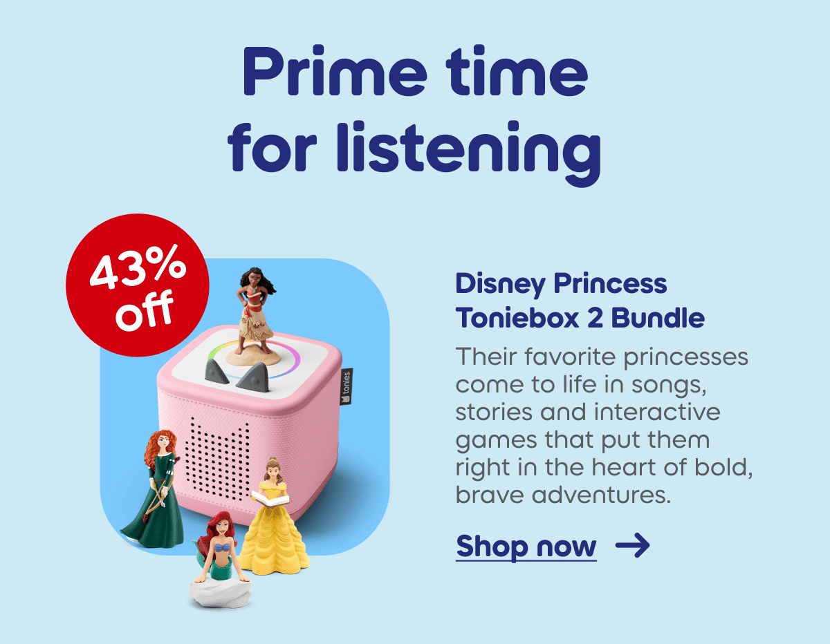Disney Princess Toniebox 2 Bundle