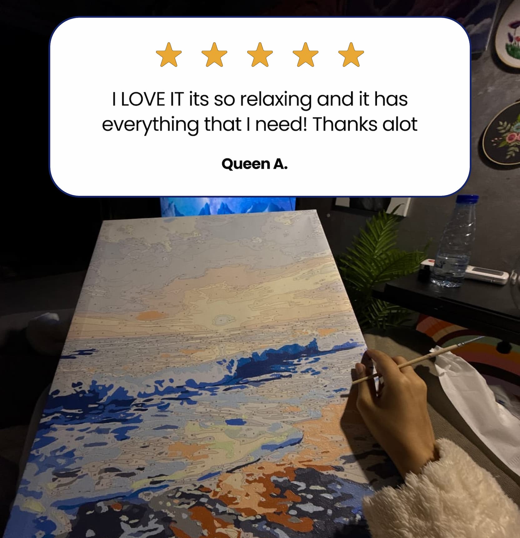 I LOVE IT its so relaxing and it has everything that I need! Thanks alot