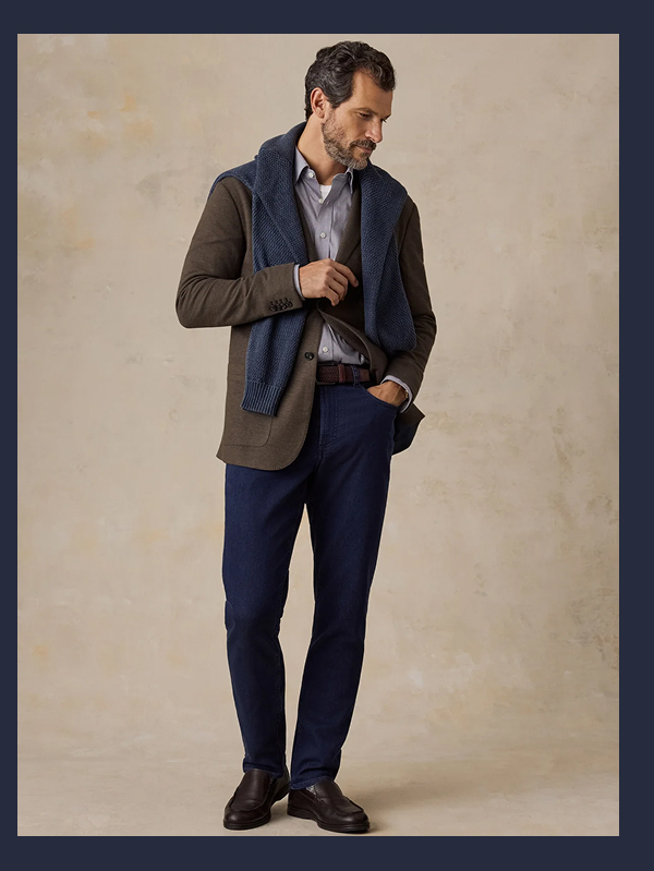 Inlet Knit Tweed Blazer