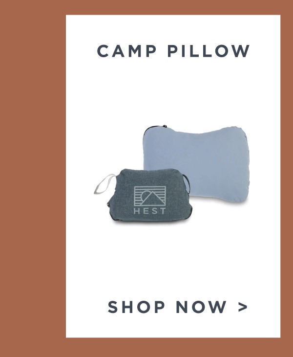 Shop Camp Pillow | HEST Travel Pillows