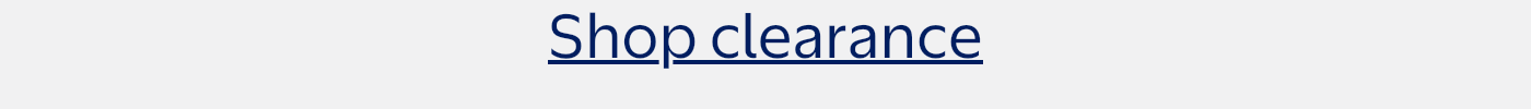 Shop clearance