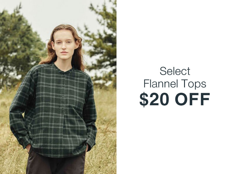 Shop Select Flannel Tops