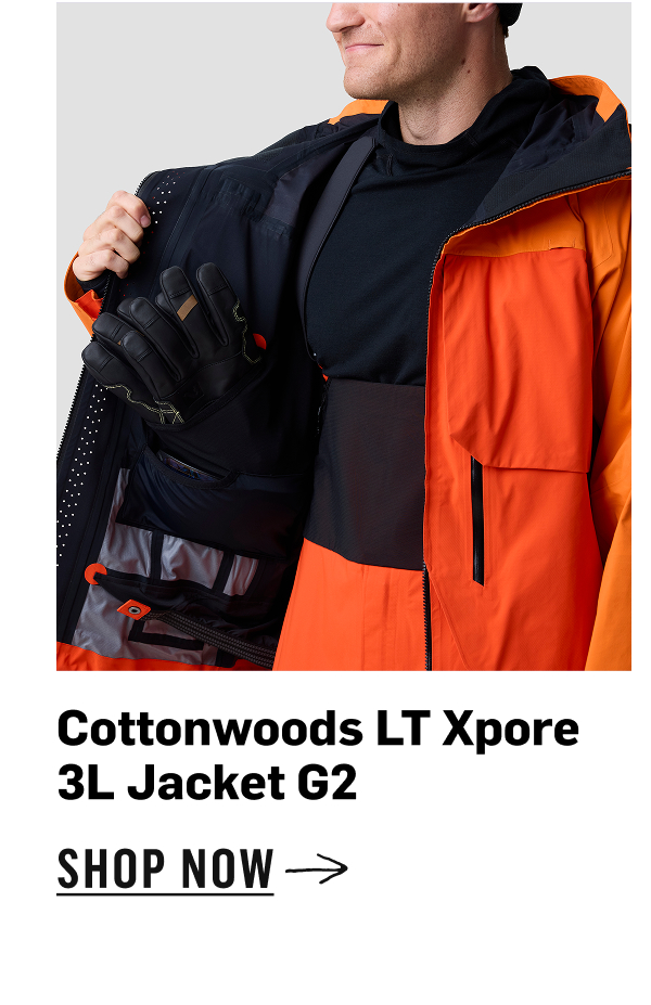 Men's Cottonwoods LT Xpore 3L Jacket G2. Shop Now