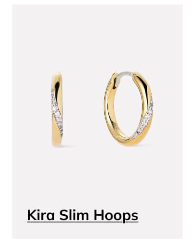 Kira Slim Hoops