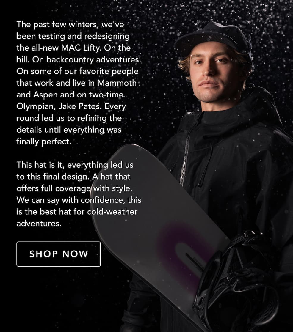 MAC Lifty is made for the mountain