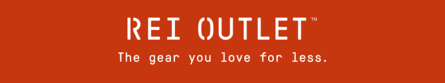 REI OUTLET. The gear you love for less.