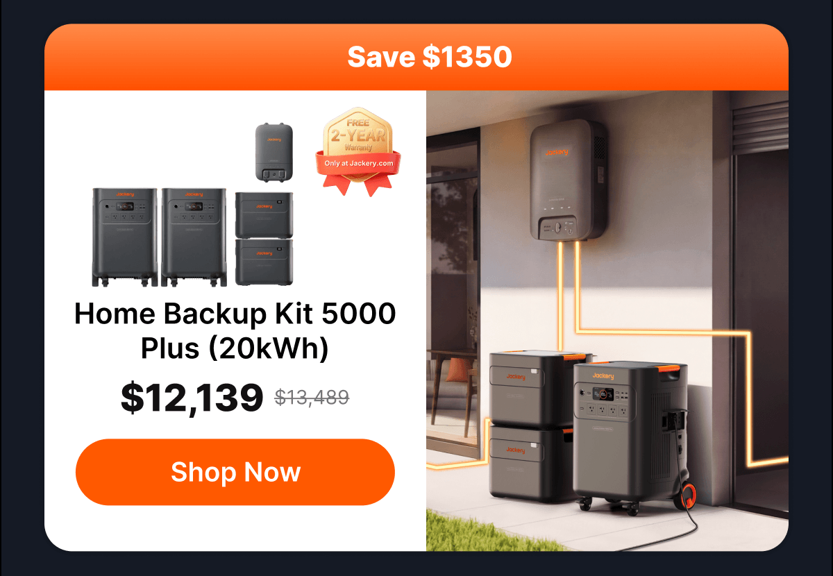 Home Backup Kit 5000 Plus (20kWh)