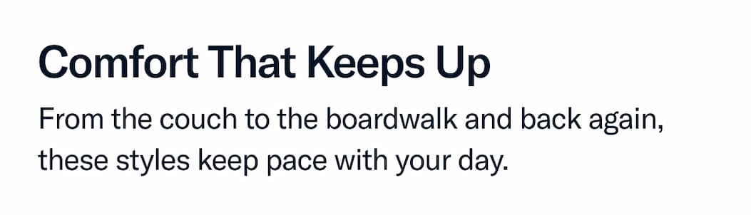 From the couch to the boardwalk and back again...