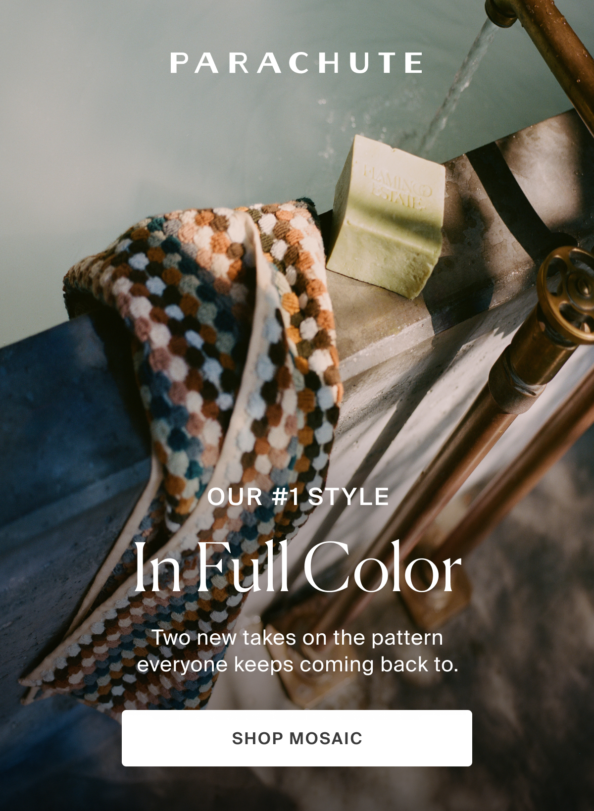 parachute, our #1 style, shop mosaic