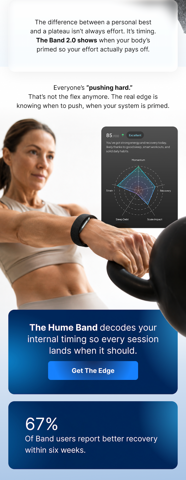 Everyone's pushing hard. The real edge is knowing when your system is actually primed.