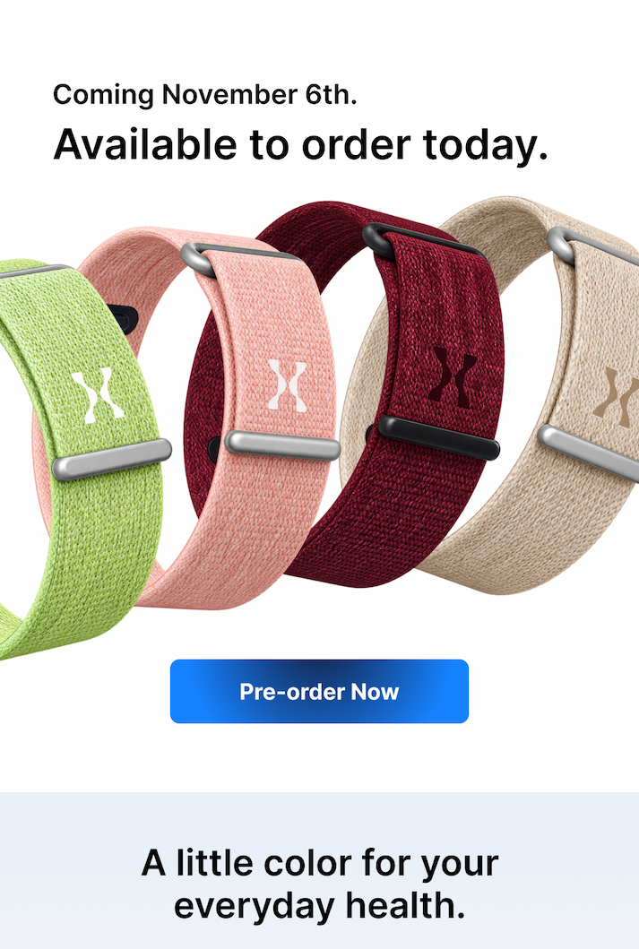 Four more colors arrive November 6th. Eight colors, one Band, and one for someone who deserves it.
