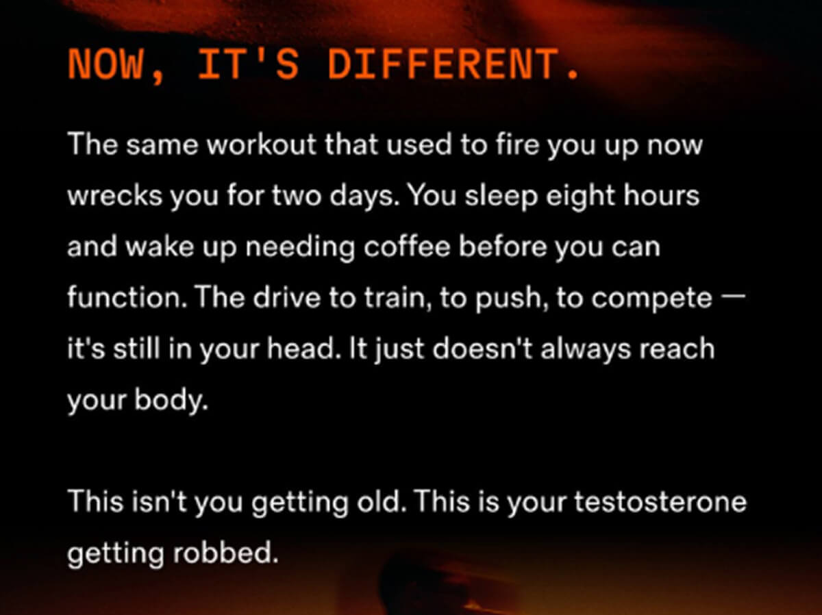 NOW, IT'S DIFFERENT.