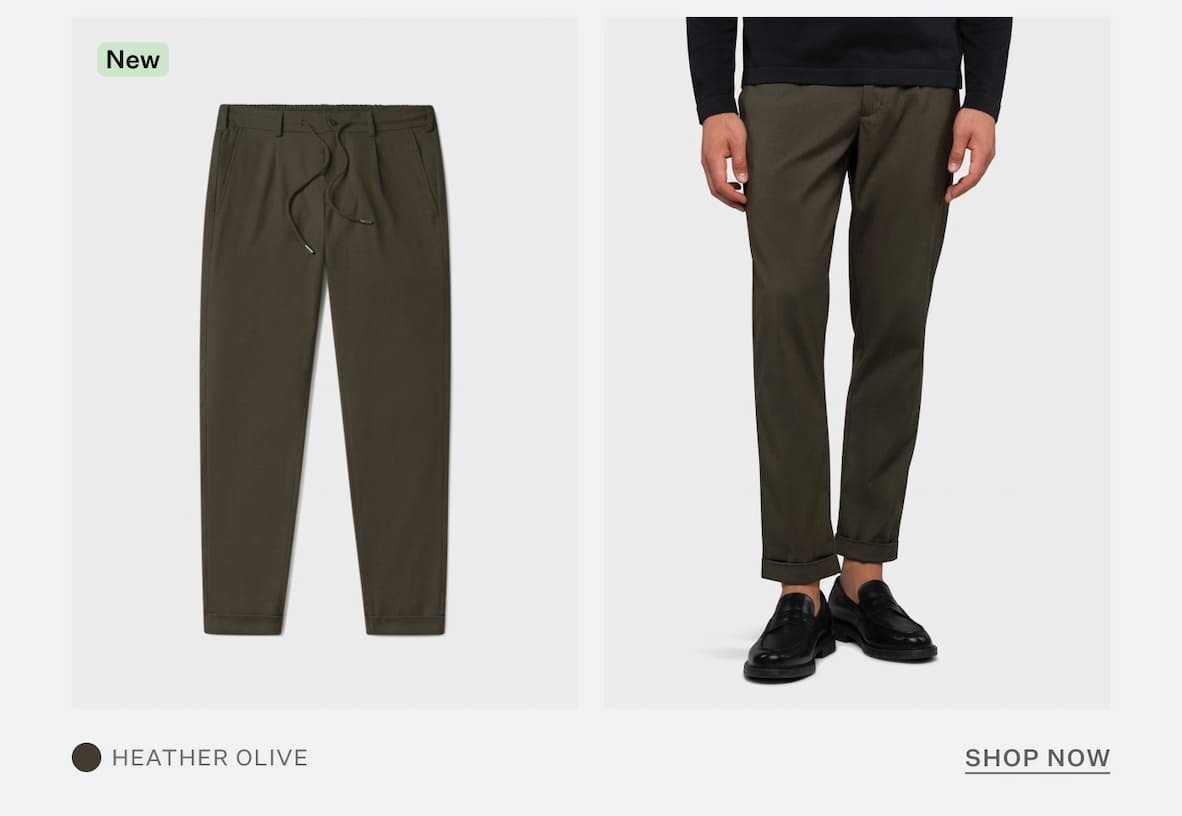 SoHo Trouser - Heather Olive | Shop Now