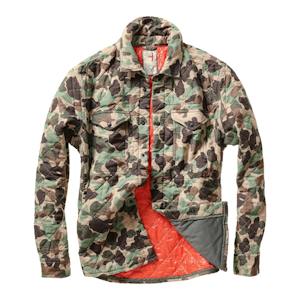 Quilted Flannel Shirt Jacket