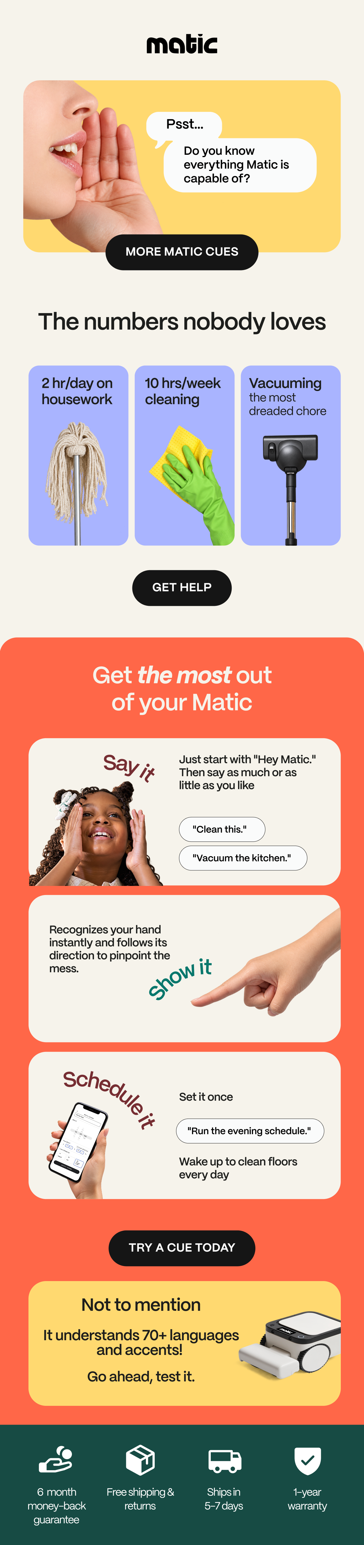 What your Matic can do