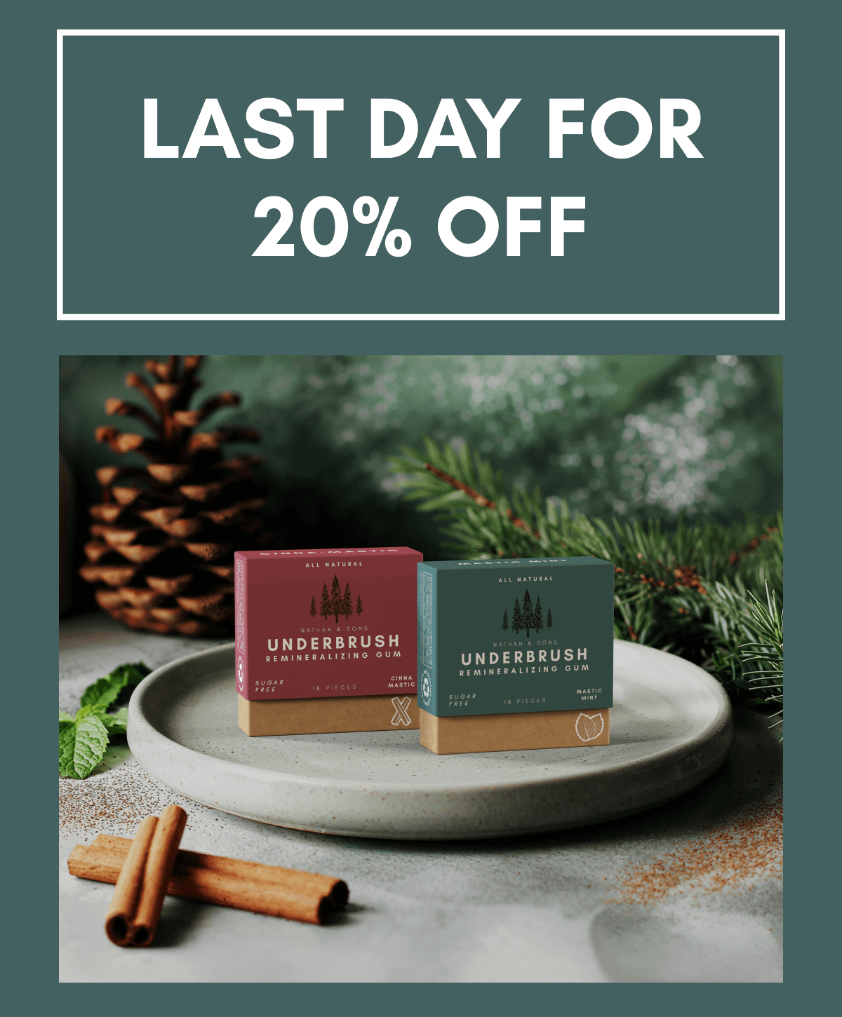 Last day for 20% off! Get 20% off your order with discount code OAK20 at checkout