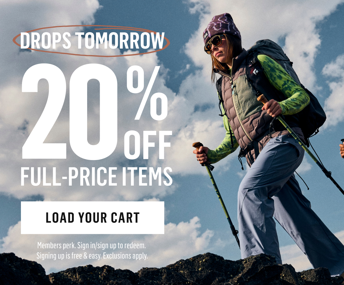 20% Off Full P{rice Items Drop Tomorrow | Load Your Cart