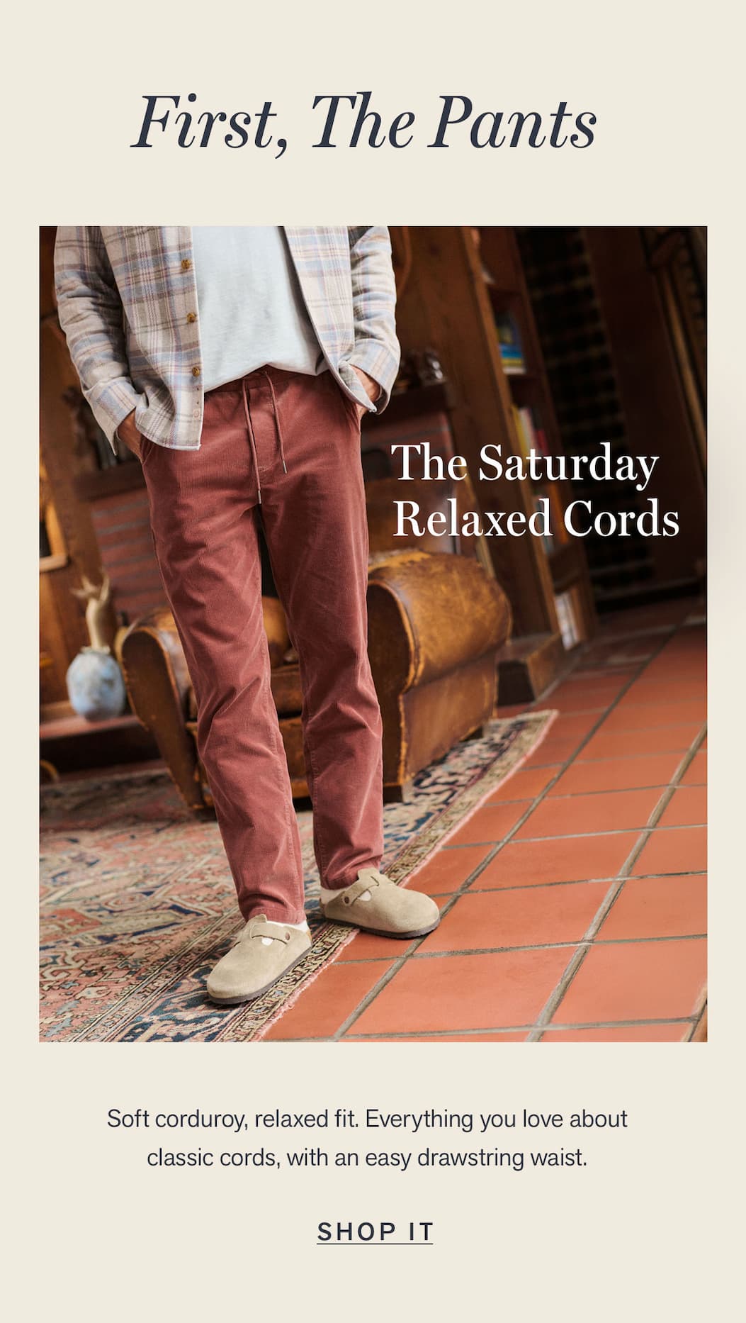 The Saturday Relaxed Cords