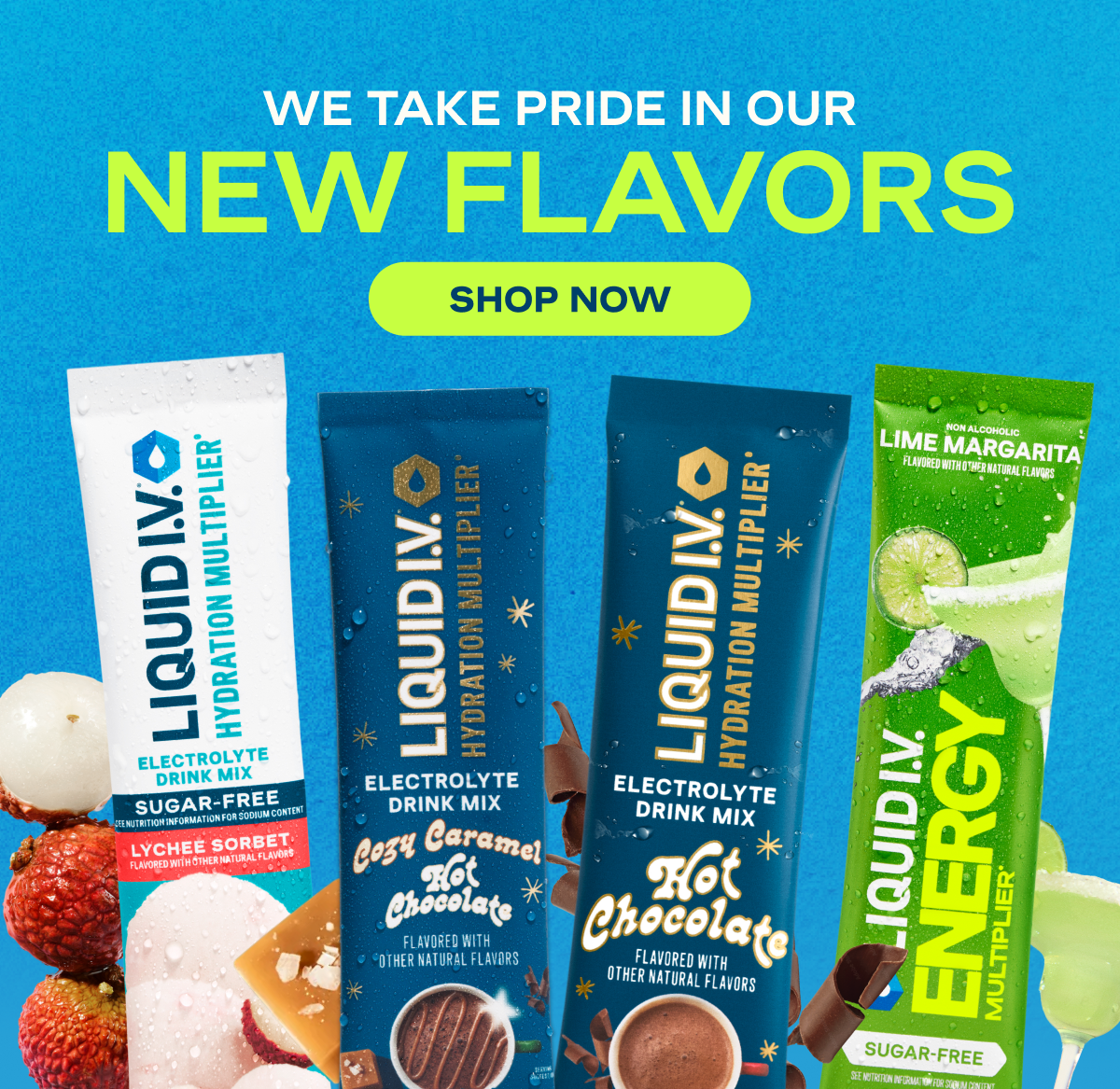 We Take Pride in Our New Flavors